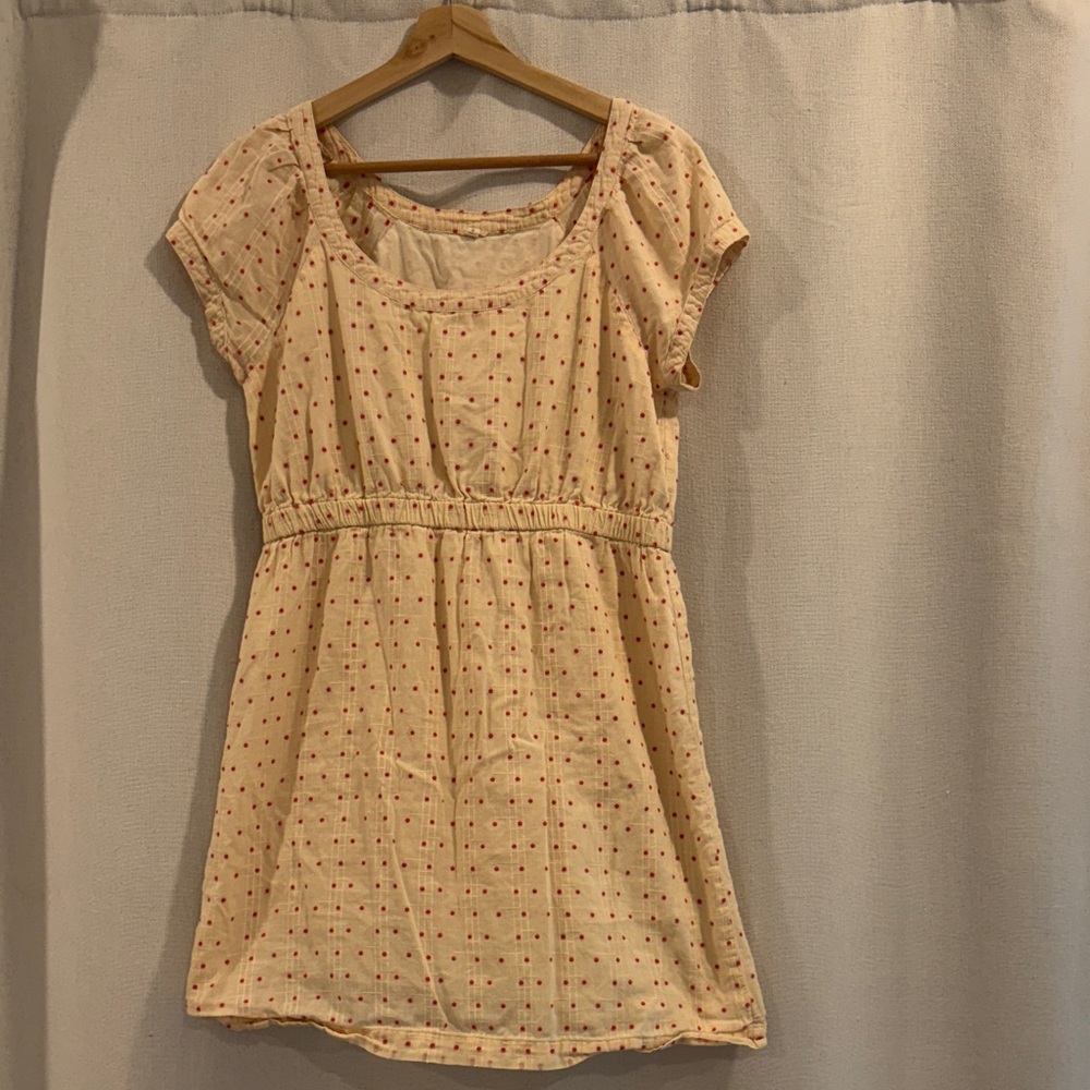 JCrew Polka Dot Short Sleeve Dress